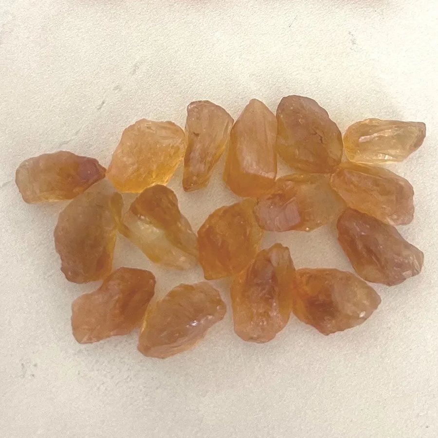 Citrine crystals